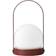 Audo Copenhagen Carrie Burned Red/White Table Lamp 24.5cm