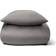 Nature By Borg Bamboo Duvet Cover Grey (220x140cm)
