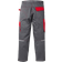 Fristads Kansas 100805 Icon Trousers - Grey/Red