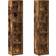 vidaXL 815318 Smoked Oak Book Shelf 36.8" 2pcs