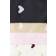H&M Socks 10-pack - White/Beige Hearts (1268623006)