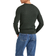 Morris Merino Cable O-Neck Olive