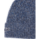Lacoste Rib Knit Carded Wool Beanie - Navy Blue