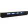 vidaXL Led Lights Black TV Bench 300x40cm