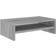 vidaXL Display Stand Grey Sonoma TV Bench 42x13cm