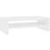 vidaXL Display Stand White TV Bench 42x13cm