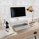 vidaXL Display Stand White TV Bench 42x13cm