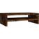 vidaXL Display Stand Smoked Oak TV Bench 42x13cm