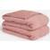 Brentfords Teddy Fleece Weight blanket 4kg Pink (150x125cm)