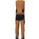 Mascot Customized Combi Suit with Kneepad Pockets - Nut Brown/Black