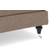 Bloomington Howard Classic Dark Beige Sofa 164cm 2 Seater