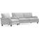 Bloomington Howard Classic Grey Sofa 164cm 2 Seater
