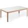 Skovby SM205 White Oiled Oak/Laminate Coffee Table 77x135cm
