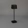 Konstsmide Capri Black Table Lamp 36cm