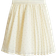 H&M Pleated Chiffon Skirt - Light Yellow/Spotted (1269789001)