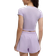 Lululemon Pointelle Cropped Short-Sleeve Shirt - Dot Lavender Frost
