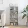 vidaXL 802700 Concrete Grey Book Shelf 36.8" 2pcs