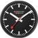 Mondaine A990 Black Wall Clock 25cm