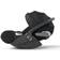 Cybex Cloud T i-Size Plus Sepia Black inklusive bundbeslag
