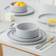 Vancasso Grey Dinner Set 12pcs