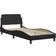 vidaXL 3208696 Black Frame Bed 90x200cm