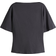 H&M Boat-Neck Cotton Top - Dark Grey