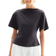 H&M Boat-Neck Cotton Top - Dark Grey