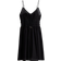 H&M Gesmoktes Trägerkleid Damen - Schwarz