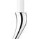 Georg Jensen Cobra Shiny Steel Ljusstake 24cm 3st