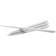 STOFF Nagel Taper White Candle 29cm 6pcs