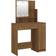 vidaXL 86.5x35x136 cm Sminkbord 35x86.5cm