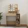 vidaXL with LED Sonoma Oak Dressing Table 35x86.5cm