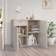 vidaXL Sonoma Concrete Grey Sideboard 36x75cm