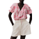 H&M Balloon-Sleeved Blouse - Pink/Patterned