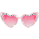 Shein 1pc Birthday Glasses For Women Birthday Queen Pink