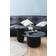 Nordal Erie Black Coffee Table 75cm