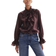 H&M Flounced Blouse - Burgundy