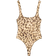 Zara Polyamide Strappy Bodysuit - Leopard
