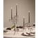 STOFF Nagel Taper Burgundy Red Candle 29cm 6pcs