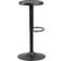 Act Nordic Finch Matt Black Bar Stool 80cm 2pcs