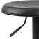 Act Nordic Finch Matt Black Bar Stool 80cm 2pcs