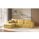 Fun-Möbel Ecksofa 4-teilig SANDE Stoff Sofa 292cm 4pcs 4 Seater