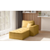 Fun-Möbel Ecksofa 4-teilig SANDE Stoff Sofa 292cm 4pcs 4 Seater