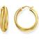 Thomas Sabo Intertwined Design Hoop Earrings - Gold