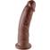 Pipedream King Cock Brown 9"