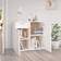 vidaXL Sonoma White Sideboard 36x75cm