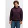 Jack & Jones Plus Size Logotyp Hoodie Sweatshirt Aubergine/Vit