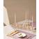 STOFF Nagel Taper Light Lavender Candle 29cm 6pcs