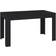 vidaXL 804203 Black Dining Table 74.5x140cm