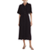 H&M Vestido Camisero Cinturón Anudar - Negro